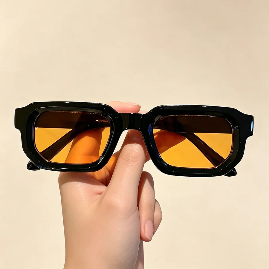 Lunettes de Soleil Rectangulaires Vintage Femme – Lot de 6 ou à l’unité – CLEVI Paris
