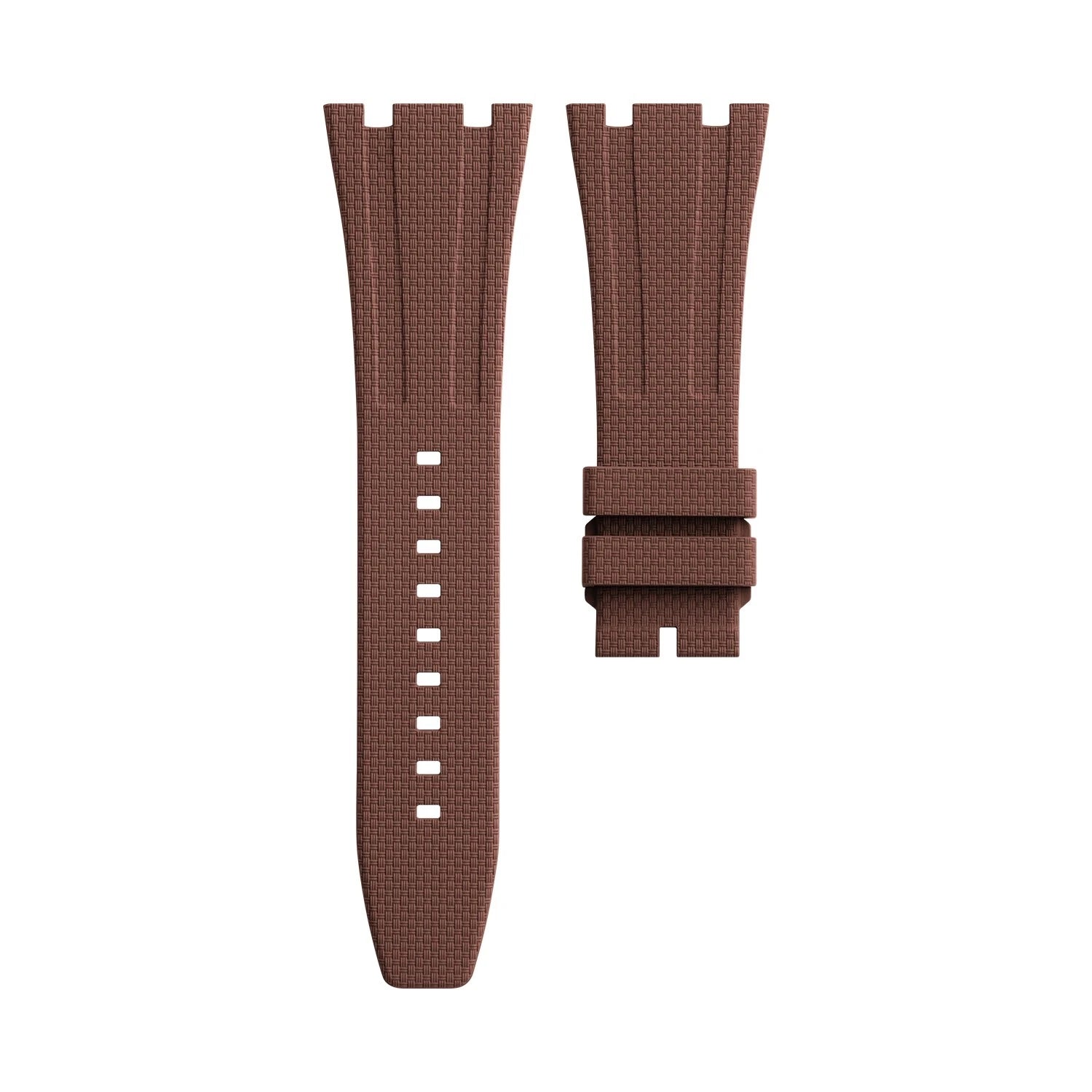Bracelet Montre FKM Caoutchouc Motif Voile 26mm Compatible Audemars Piguet Royal Oak AP15400 26240 15500 26331 7 Coloris – CLEVI Paris