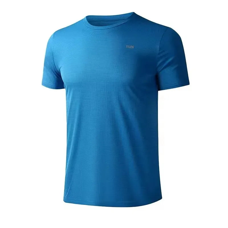 T-Shirt Sport Homme Séchage Rapide Running Fitness Manches Courtes – CLEVI Paris