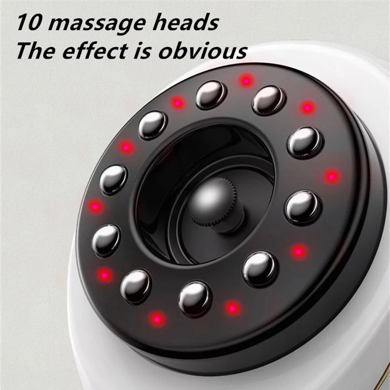Masseur Anti-Cellulite Électrique | Ventouses, Gua Sha & Chaleur 18 Niveaux