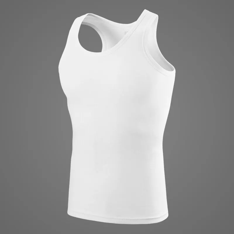 Débardeur Homme 100% Coton Slim Fit – Sport & Fitness, Sans Manches, Lot 1/3/5 Pièces