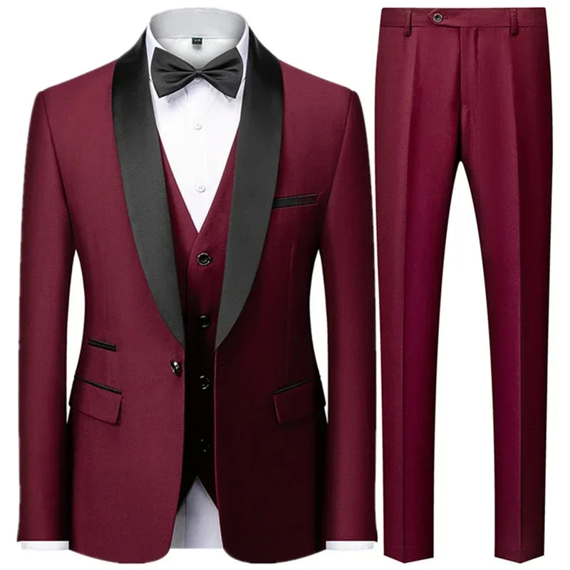 Costume homme 3 pièces mariage – CLEVI Paris
