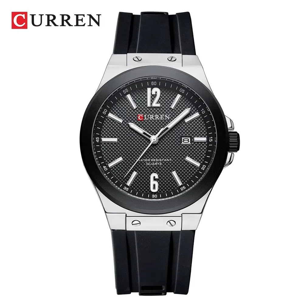 Montre Quartz Homme CURREN – Collection Multi-Modèles Cuir & Acier | 13 Coloris