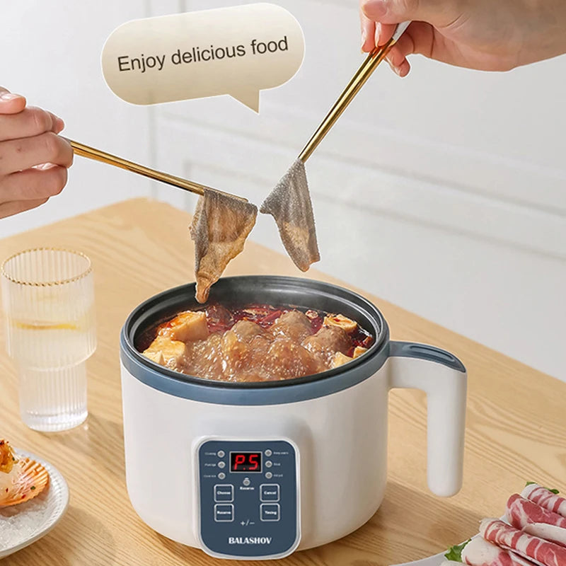 Mini Cuiseur à Riz Électrique 1,7L Multicuiseur — CLEVI Paris