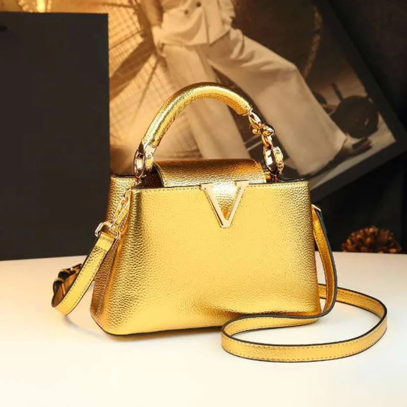 Sac Épaule Femme Cuir Synthétique Style Parisien Vintage Luxe – CLEVI Paris