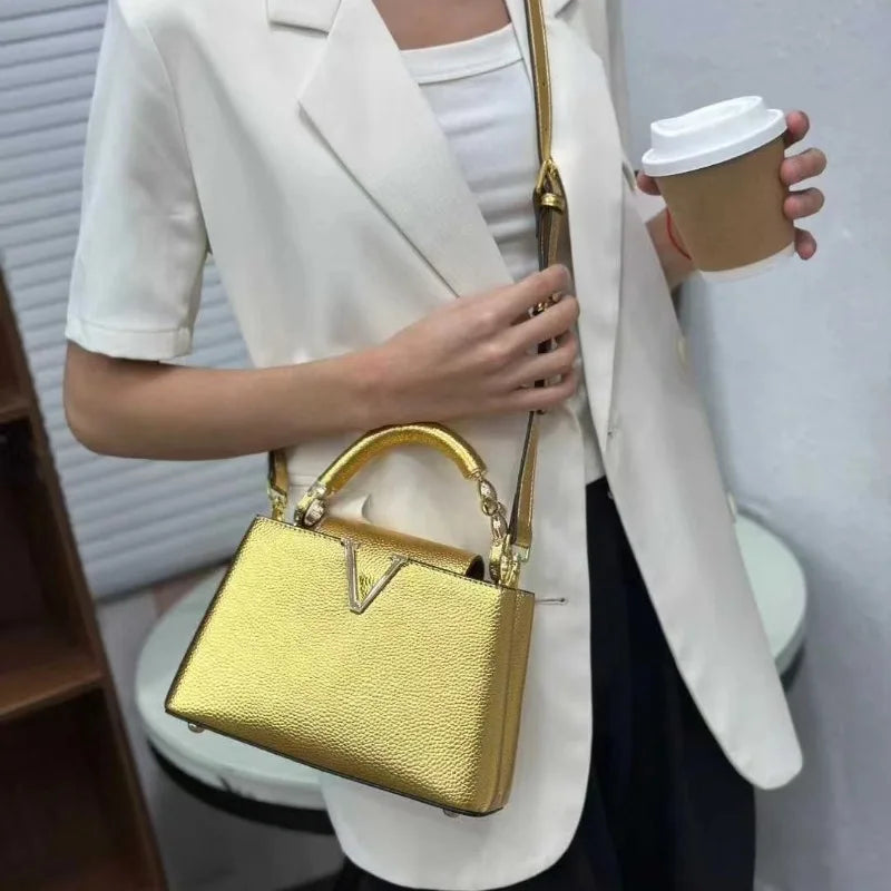 Sac Bandoulière Femme Tissu Tote Classique Élégant 8 Coloris – CLEVI Paris