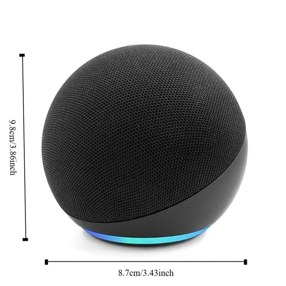 Enceinte Bluetooth Portable DGETG Alaxe — 360° Surround, IPX4, RGB, 5W, Carte TF | CLEVI Paris