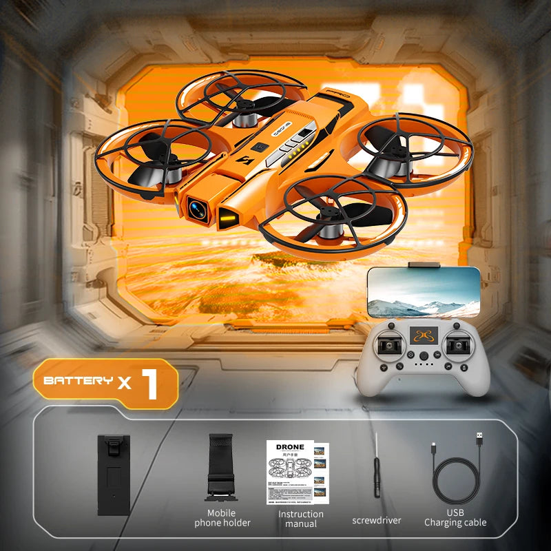 Drone FPV A21 Pro – Brushless 4K/8K WiFi Hovering Optique Caméra 180° Écran Télécommande 15-18 Min Vol – CLEVI Paris
