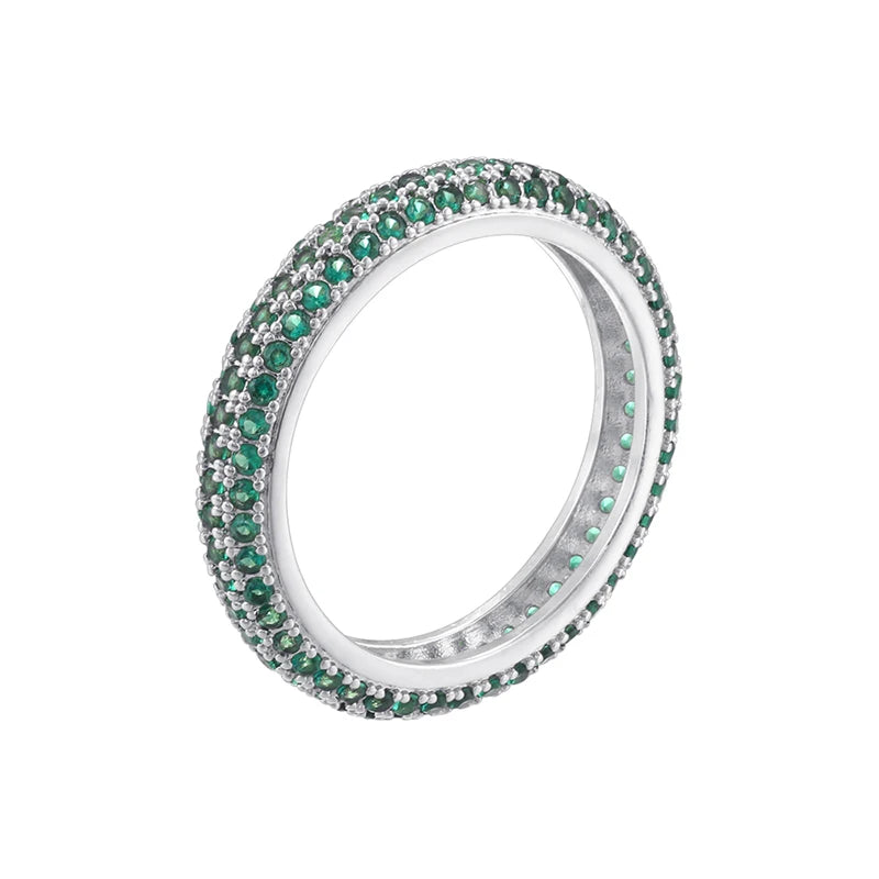 Bague Couple ZHUKOU Style Coréen Pierre CZ Plaqué Or 18K Unisexe Tailles 6-7-8 – CLEVI Paris
