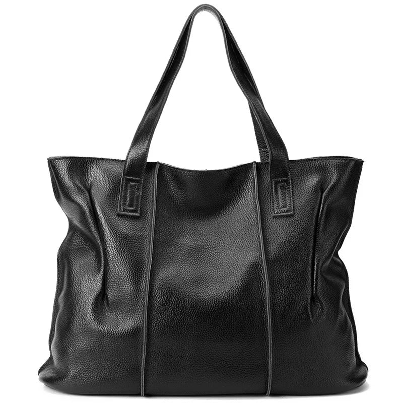 Grand sac cabas femme en cuir – CLEVI Paris