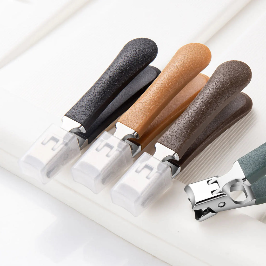 Coupe-Ongles Grande Ouverture | Acier Inoxydable, Ongles Épais, Unisexe – CLEVI Paris