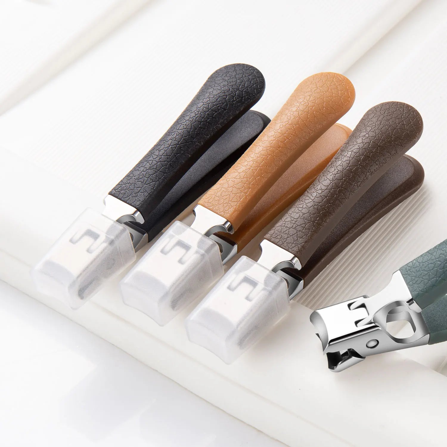 Coupe-Ongles Grande Ouverture | Acier Inoxydable, Ongles Épais, Unisexe – CLEVI Paris