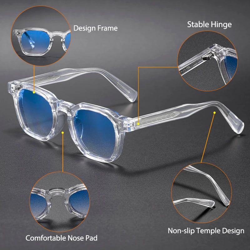Lunettes de Soleil Style Punk Unisexe CATERSIDE – Monture Carrée Miroir UV400 – CLEVI Paris