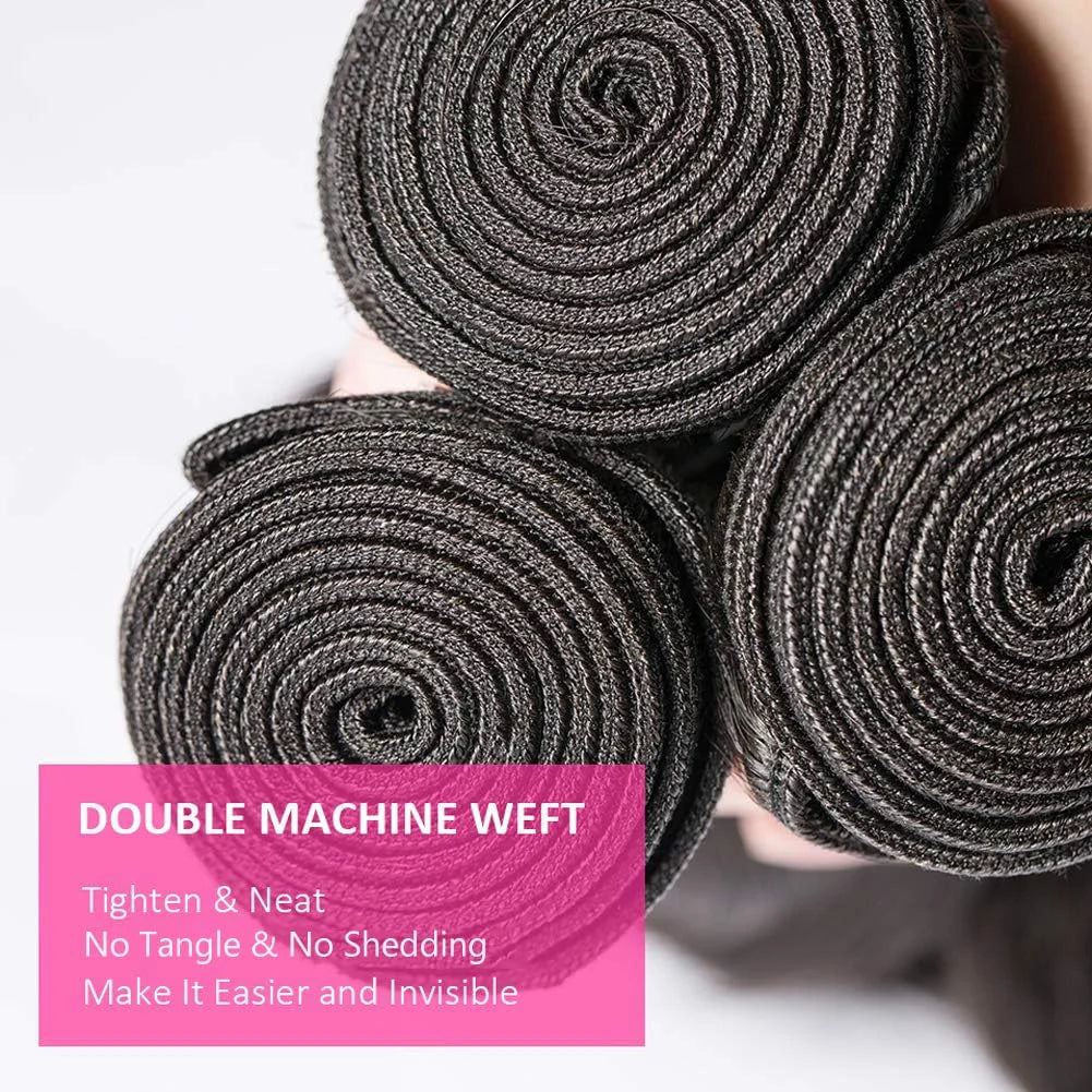 Bundles Body Wave noirs, cheveux humains – CLEVI Paris