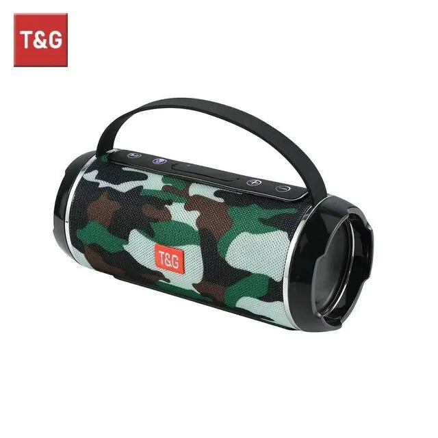 T&G TG116C Enceinte Bluetooth Portable Waterproof TWS 3D Stéréo – CLEVI Paris