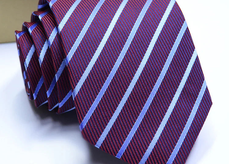 Cravate homme motifs variés 7–8 cm – CLEVI Paris