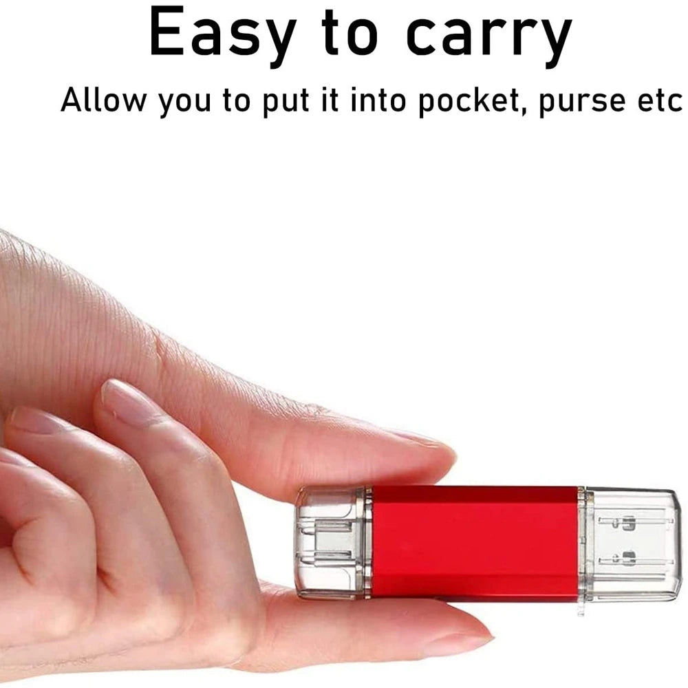 Clé USB 3.1 OTG BiNFUL Type-C iPhone 32Go à 2To Porte-Clés 4 Coloris – CLEVI Paris