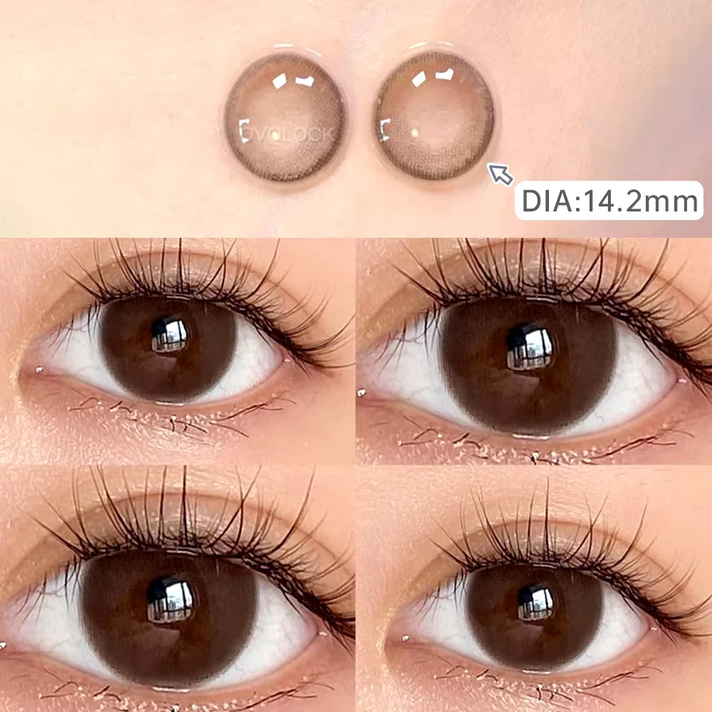 Lentilles de Contact Colorées OVOLOOK – Série Bubble | 10 Couleurs disponibles
