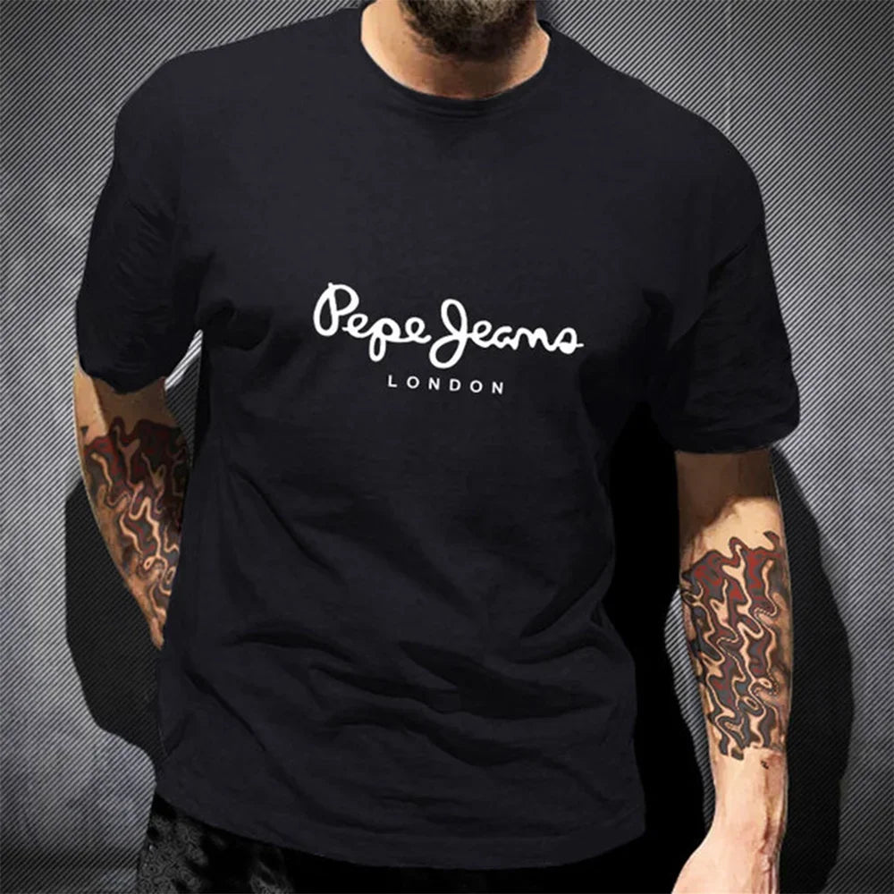 T-Shirt Homme 100% Coton Streetwear Y2K Style Japonais 3 Coloris Grandes Tailles S-5XL – CLEVI Paris