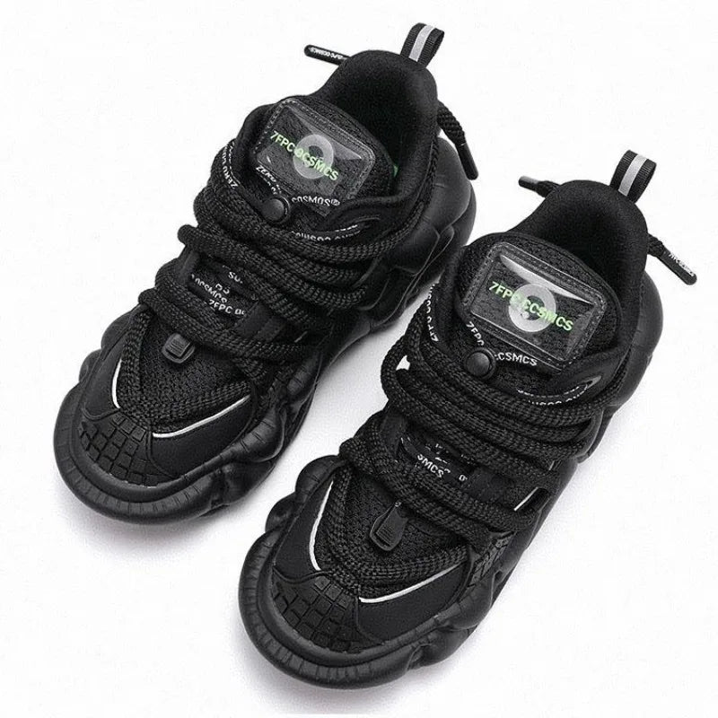Sneakers Running Homme Rehaussantes Noires Semelle EVA EU 37-45 – CLEVI Paris