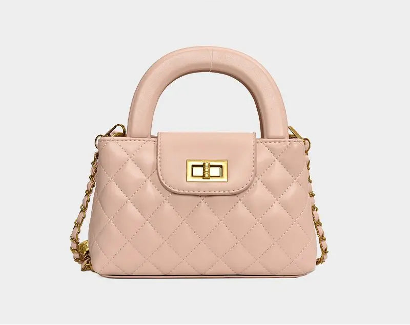 Sac Bandoulière Femme Matelassé Style Français Fermeture Magnétique TPU Souple 3 Coloris – CLEVI Paris
