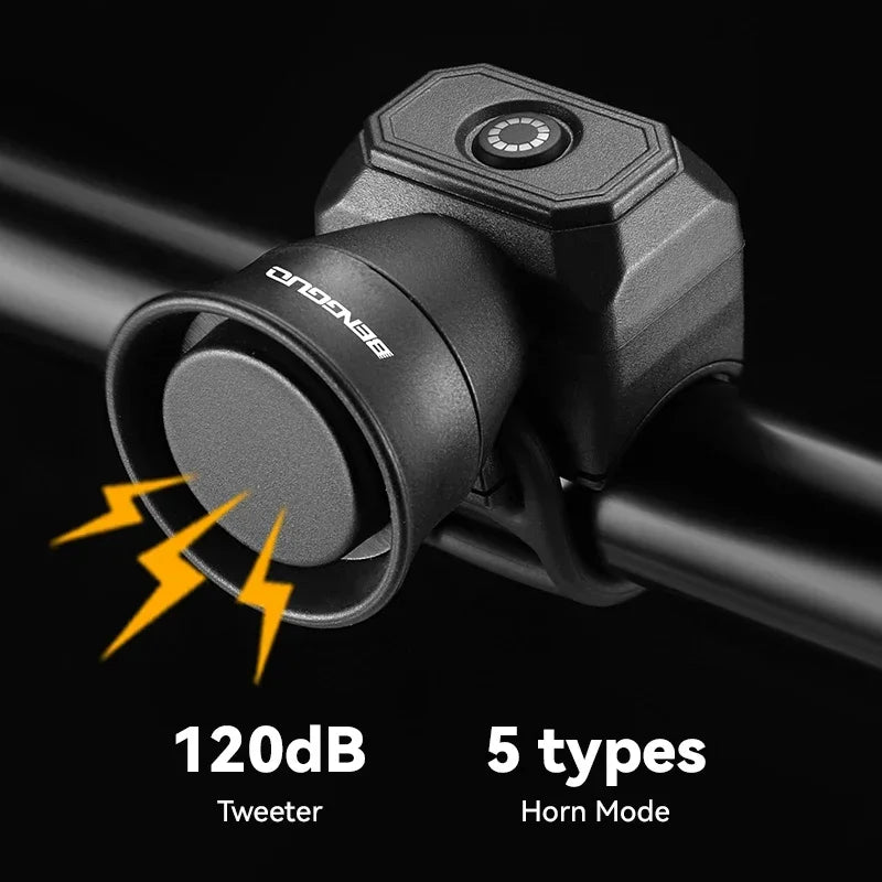 Sonnette Vélo Électronique Étanche USB & Pile — CLEVI Paris