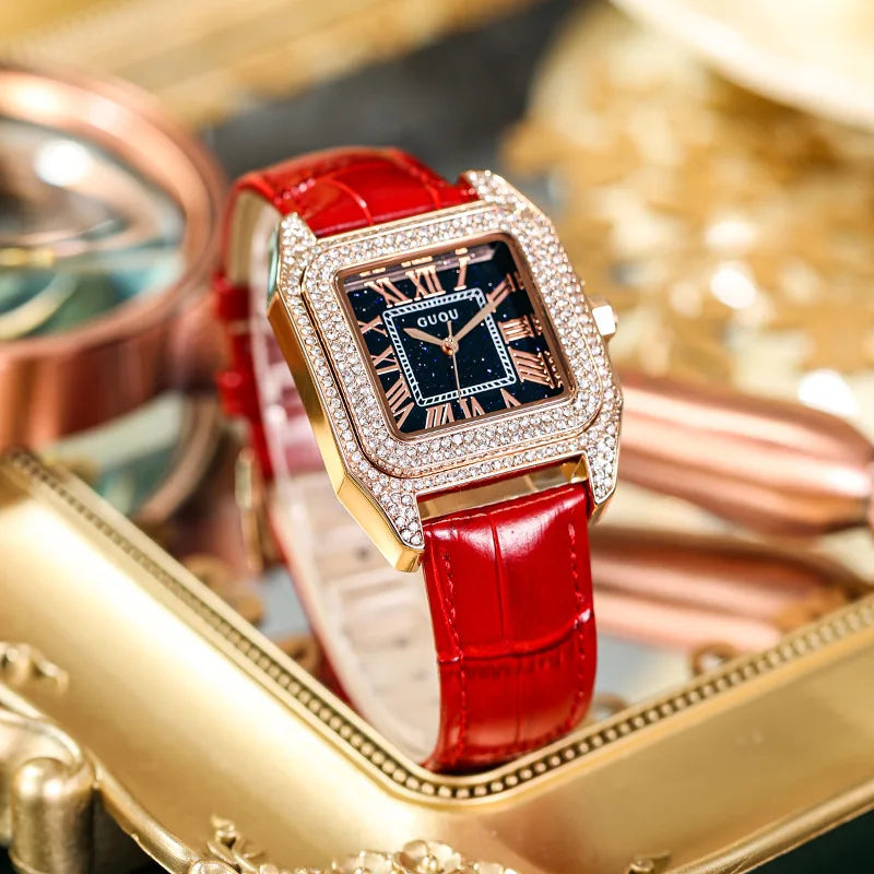 Montre Femme Élégante Grand Cadran Quartz – CLEVI Paris