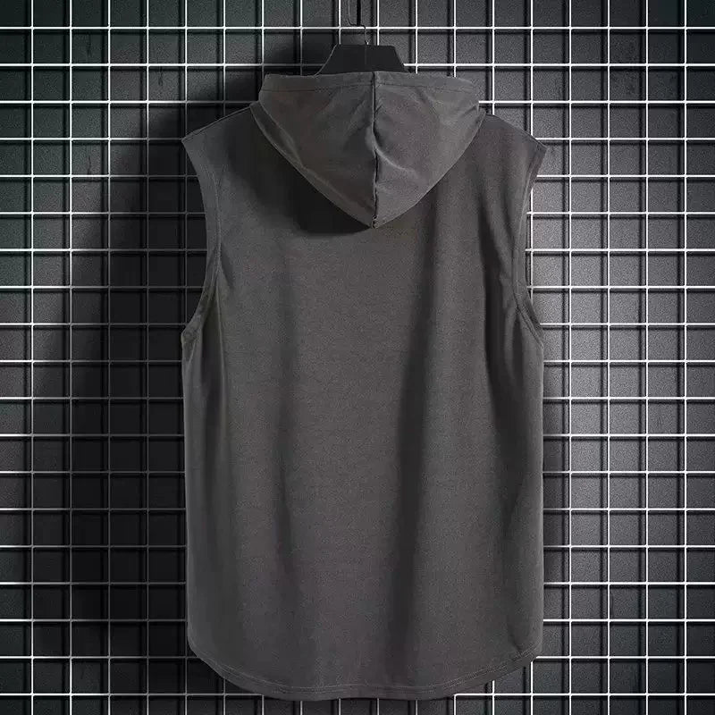 Débardeur Homme Sans Manches Style Hip-Hop Polyester – CLEVI Paris