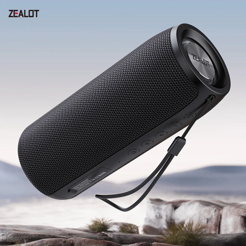 Enceinte Bluetooth Zealot S51 10W Basses Profondes TWS 8h AUX TF USB – CLEVI Paris