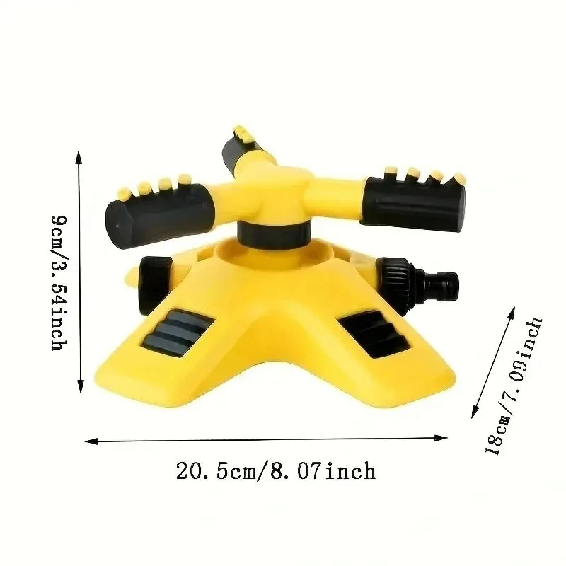 Arroseur Rotatif 360° Automatique – Tuyau Jardin 10m / 20m avec Buse Spray