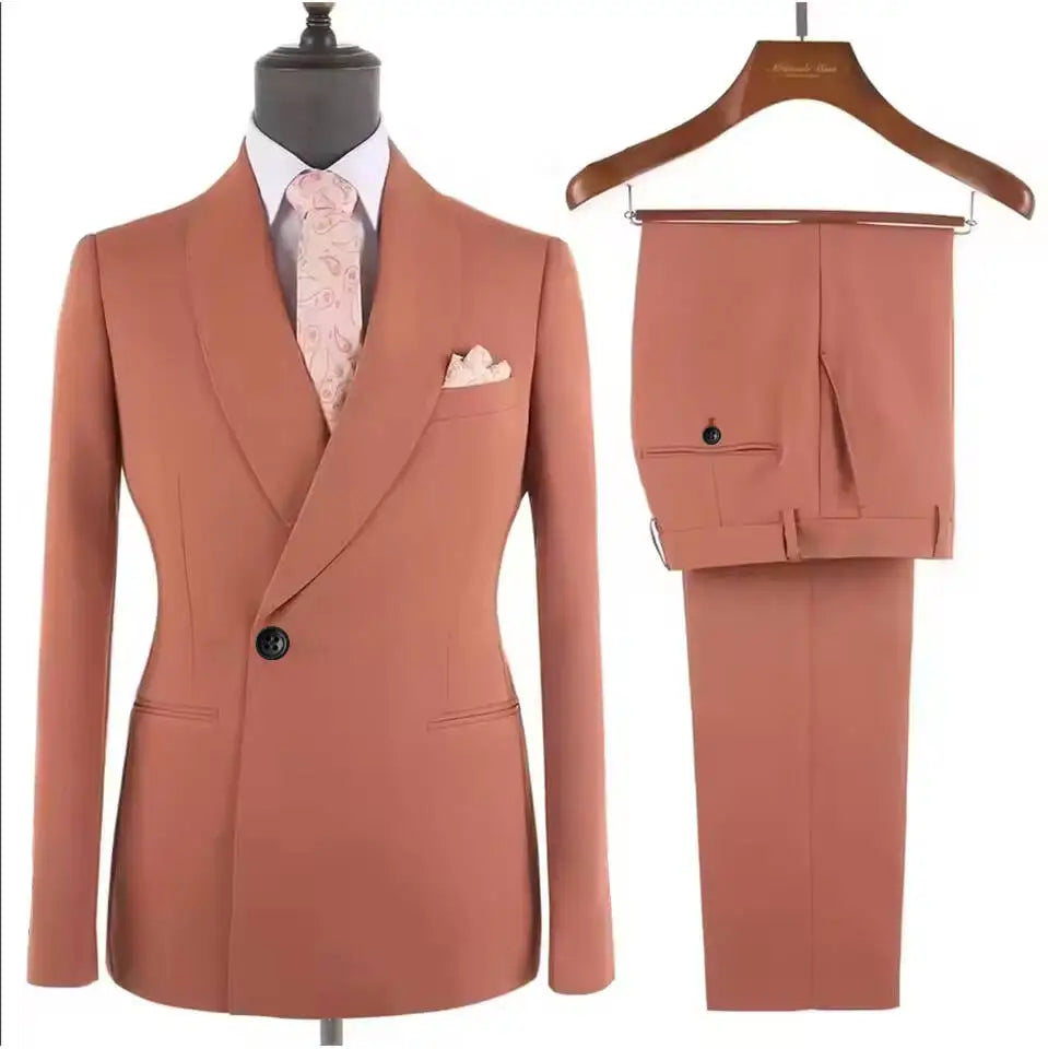 Costume homme 2 pièces double boutonnage – CLEVI Paris