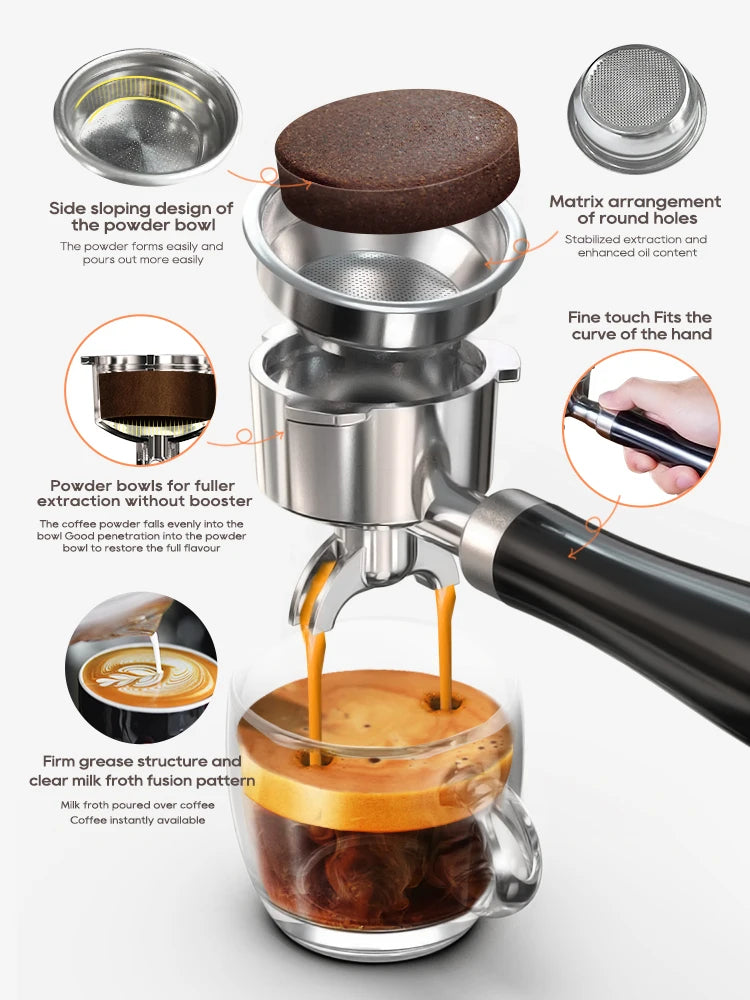 Machine expresso semi-automatique HiBREW H10A – CLEVI Paris