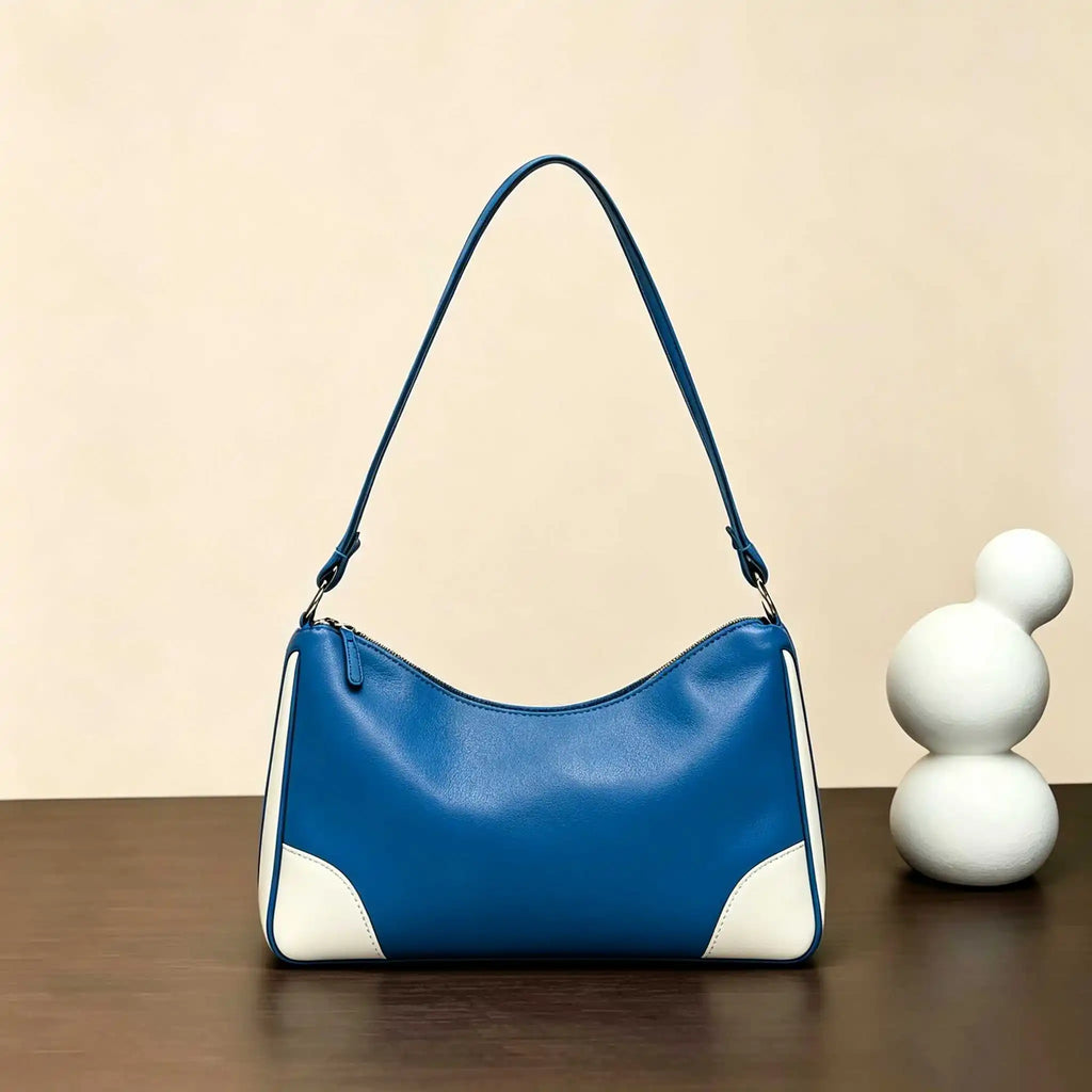 Sac Bandoulière Femme Cuir Véritable Impérméable – CLEVI Paris