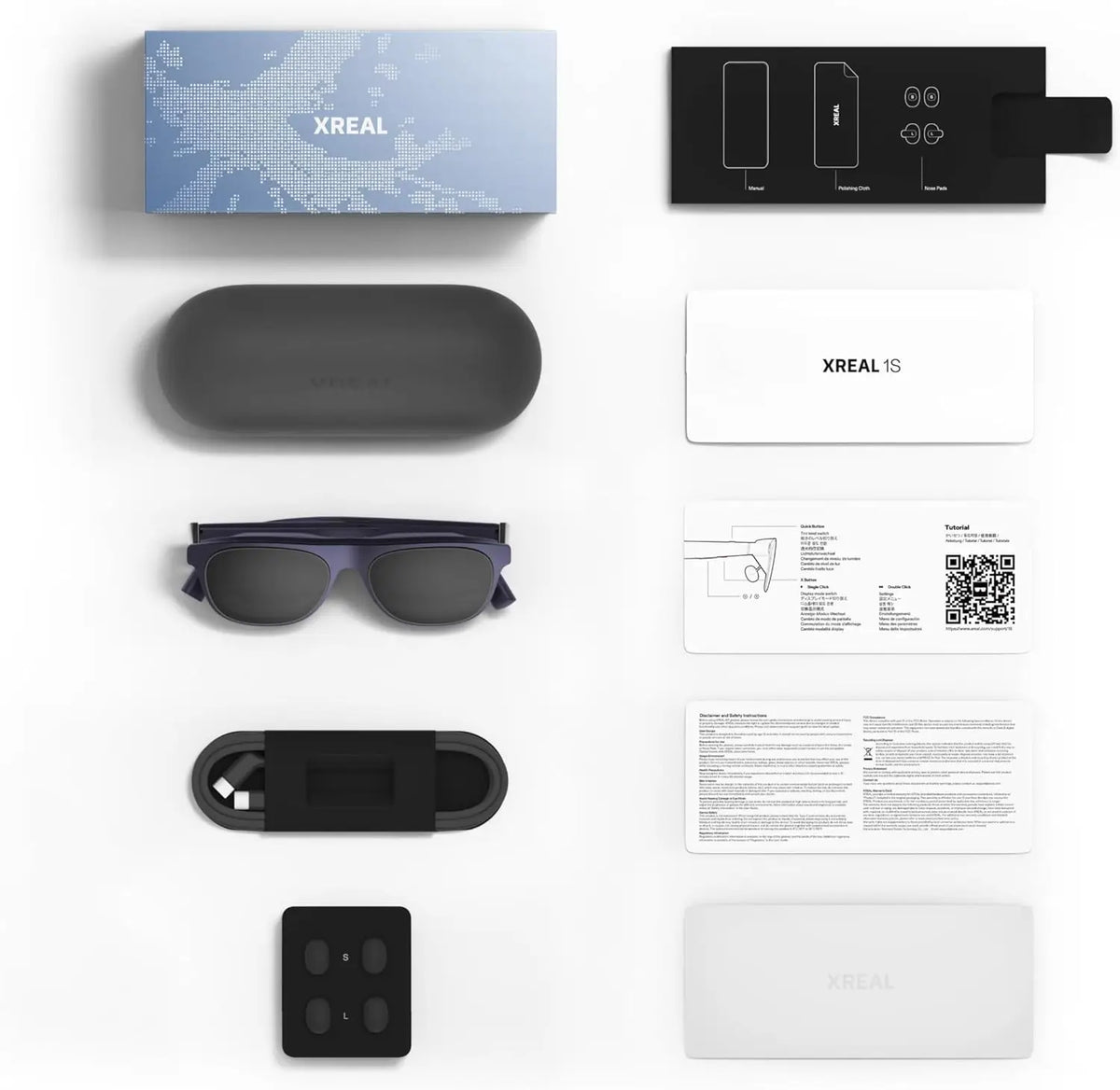 Lunettes AR XREAL 1S à suivi 3 DoF – CLEVI Paris