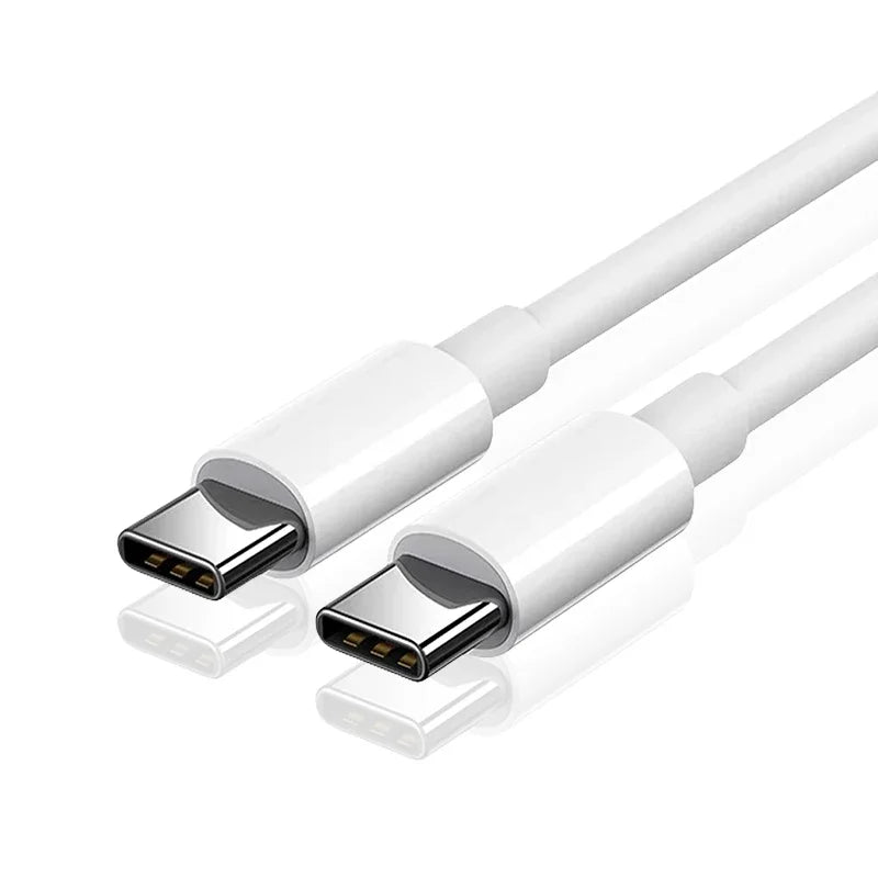 Câble USB-C vers USB-C 100W PD Charge Rapide 5A 0,3m-2m – CLEVI Paris