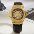 Montre Mécanique Homme LONGLUX 8057P – Squelette Automatique, Cuir & 7 Coloris
