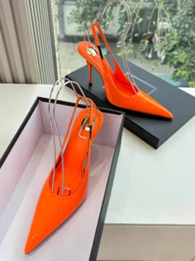 Sandales Stiletto Pointues Femme Talons Aiguilles – CLEVI Paris