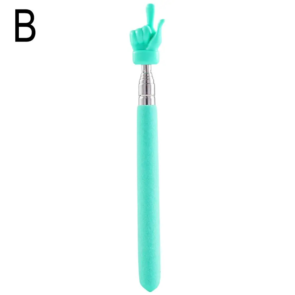 Baguette Télescopique Enseignant Acier Inoxydable | Design Main, 17–55 cm, École & Formation – CLEVI Paris