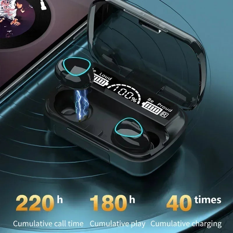 Écouteurs Bluetooth TWS VIKEFON M10 | ANC, Micro, Waterproof, Boîtier de Charge – CLEVI Paris