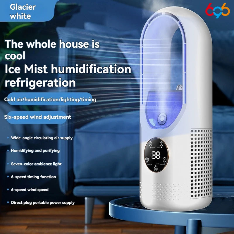 Mini rafraîchisseur d’air USB JF01 – CLEVI Paris