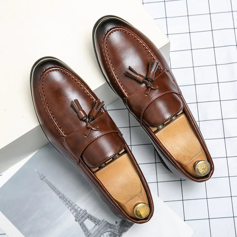 Mocassins en Cuir Décontractés pour Homme – CLEVI Paris