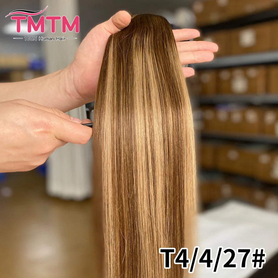 Extensions clip-in cheveux humains 7 pièces – CLEVI Paris