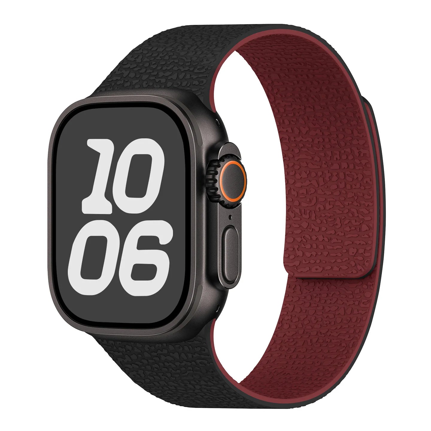 Bracelet Silicone Magnétique Apple Watch – Compatible Series 1–11 SE Ultra 1/2/3 – 38 40 41 42 44 45 46 49mm – CLEVI Paris