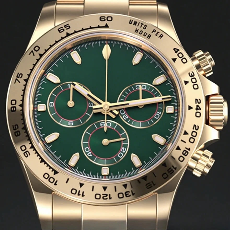 Montre Homme Luxe 40mm Acier 904L Automatique ou Quartz – CLEVI Paris
