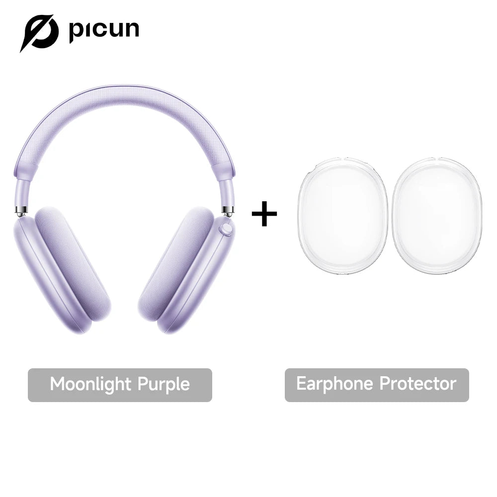 Casque Picun F8 Pro ANC -52dB Spatial 3D Head Tracking BT 5.4 140h 5 Micros ENC – CLEVI Paris