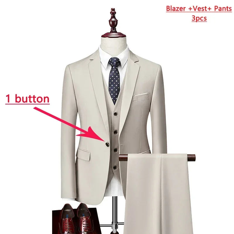 Costume homme 2 ou 3 pièces habillé – CLEVI Paris