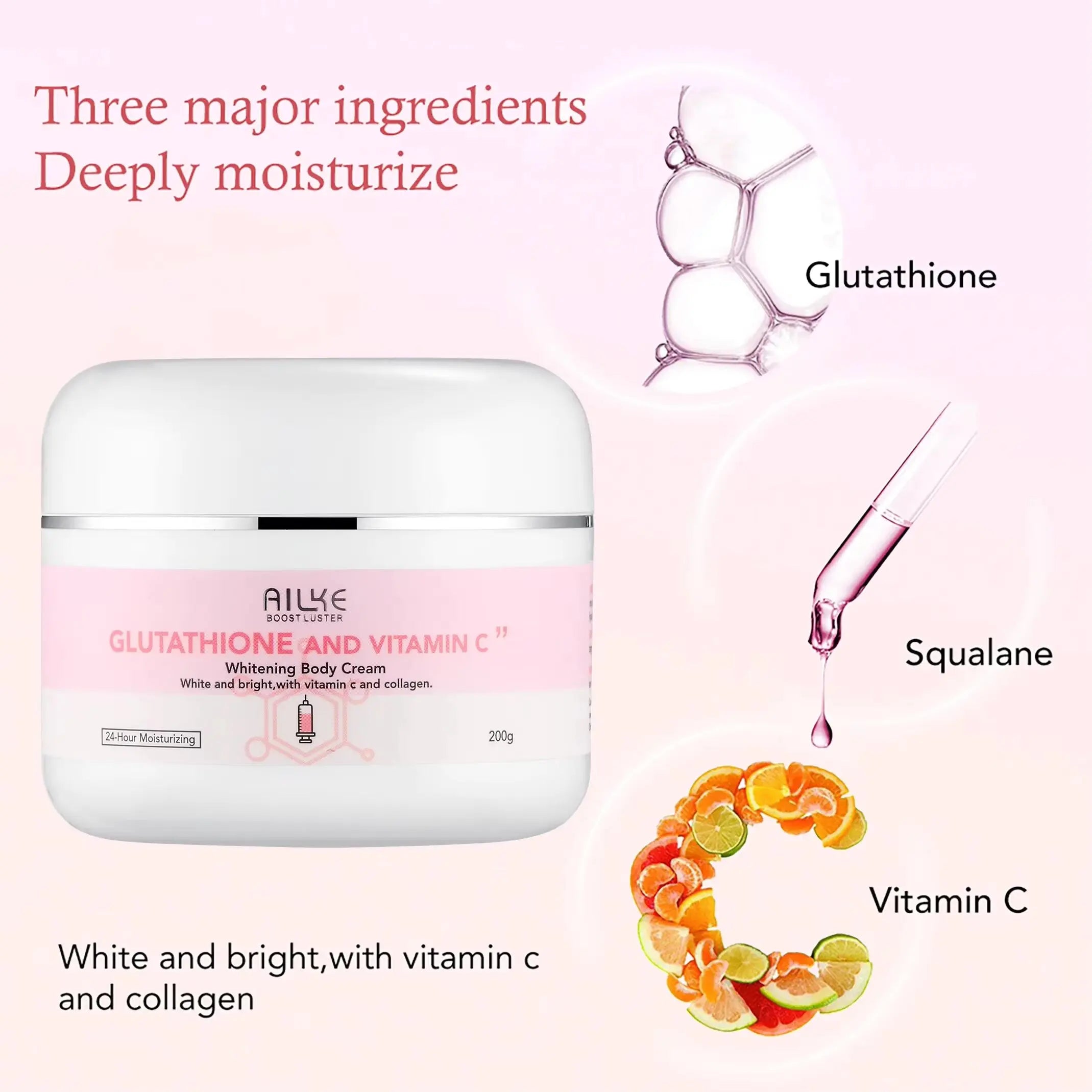 Gamme Éclat Peau AILKE | Glutathion & Vitamine C | Sérum, Crème, Lotion & Sets – CLEVI Paris