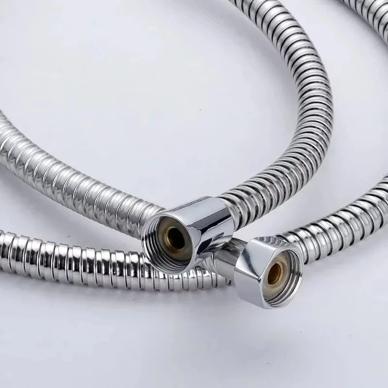 Tuyau de Douche Inox 1,5m Anti-Torsion Haute Pression — CLEVI Paris