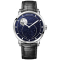 AGELOCER Montre Automatique Homme Phase de Lune Aventurine Saphir Réserve 80h – CLEVI Paris