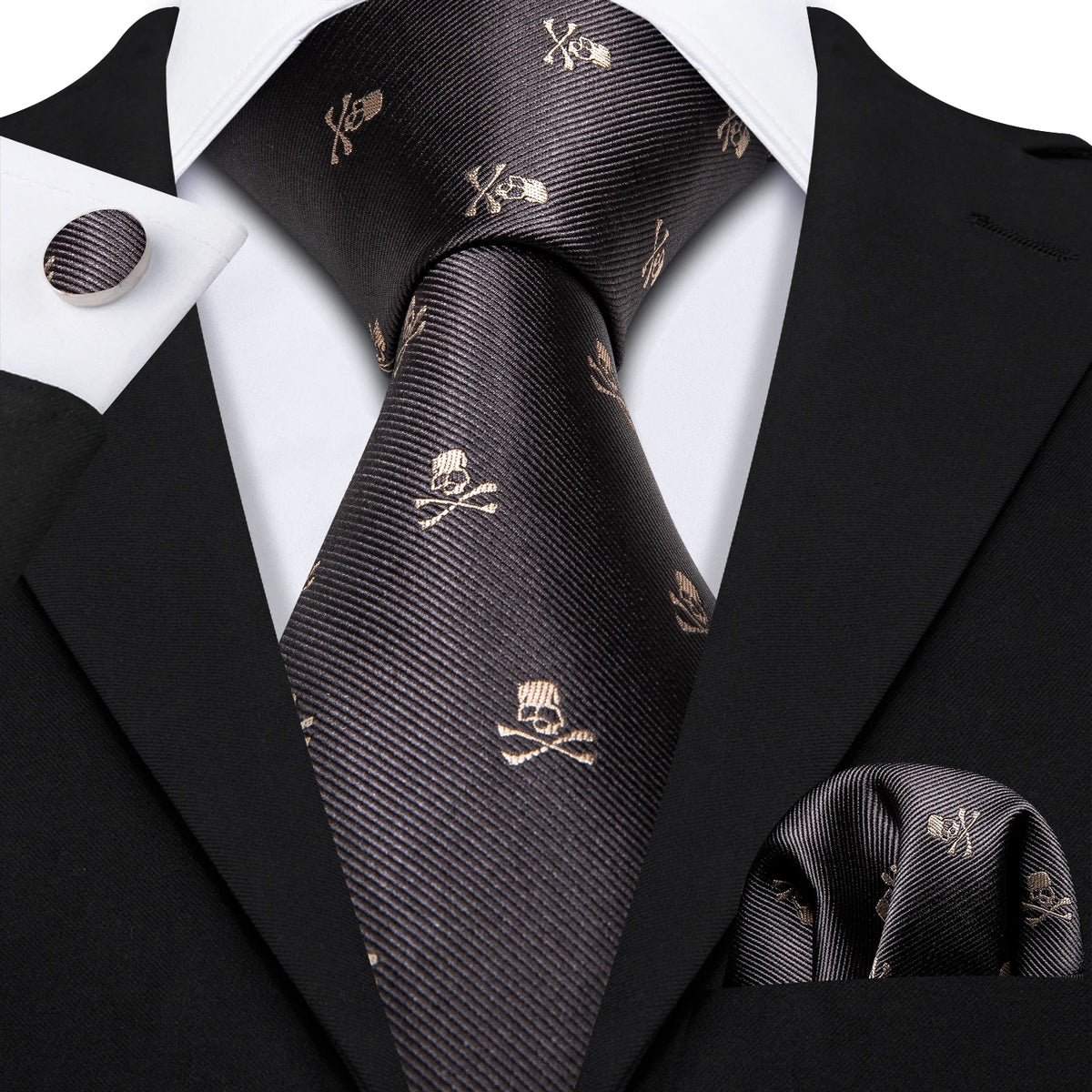 Ensemble cravate homme floral – CLEVI Paris